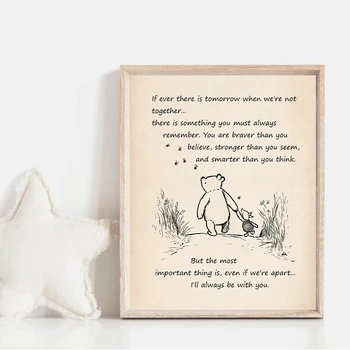 Vintage Storybook Quote Canvas 1