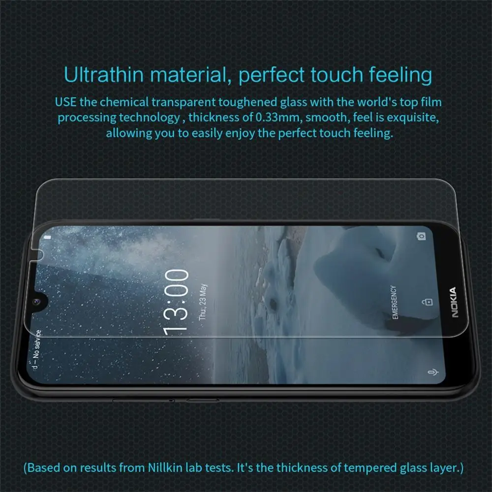 Закаленное Стекло Экран протектор для Nokia 4,2 NILLKIN Amazing H Взрывобезопасное Стекло для Nokia 4,2 защитная пленка