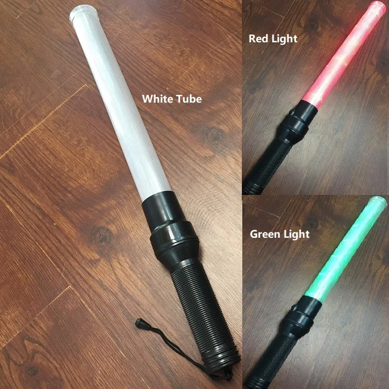 54cm*4cm Outdoor LED Traffic Safety Signal Warning Flashing Wand Baton Ref Baton Safety signal command tool