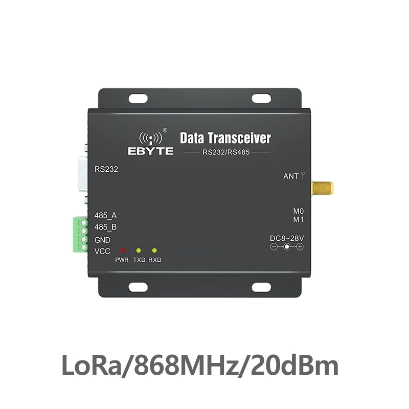 E32-DTU-868L20 Lora большой диапазон RS232 RS485 SX1276 SX1278 868 МГц 100 мВт IoT беспроводной
