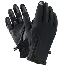 Зимние перчатки, ветрозащитные, водонепроницаемые, термальные, для катания на лыжах, отдыха, кемпинга, термальные велосипедные перчатки