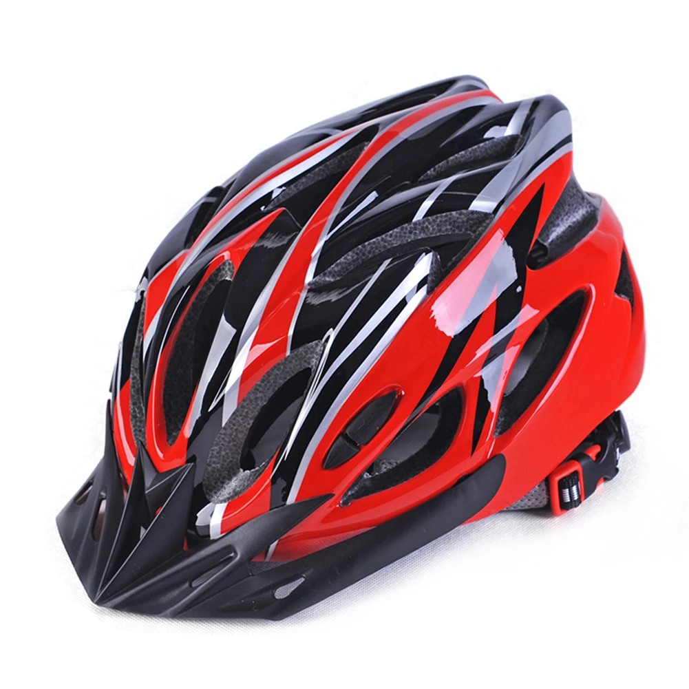 

Riding Helmet Cycling Bicycle Road Bike One-piece Male Female Mountain Bike Helmet Bicycle Adult Cycling Helmet with Visor #927