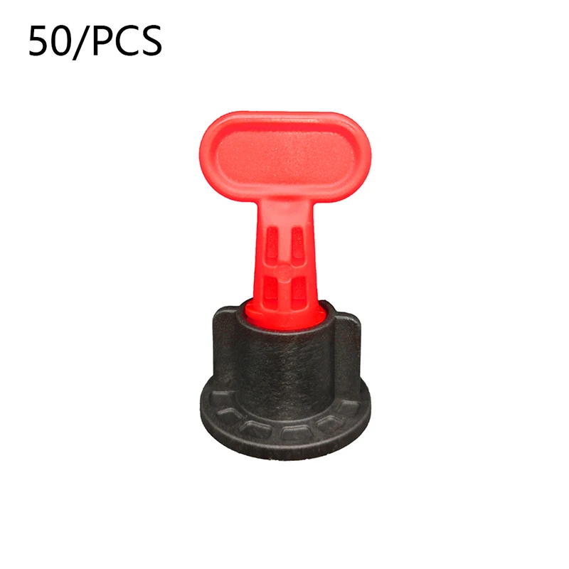 

50Pcs Reusable Tile Leveling System Level Wedges Tile Spacer for Tiles Flooring Wall Tile Leveling System Kit Construction Tools