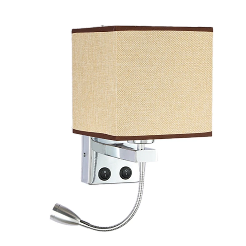 

Home Adjustable LED Wall Light LED Wall Light Eye Protection Reading Study Home Lighting Night Light Bedroom Bedside Lamp CNIM H