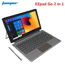 Jumper EZpad Go 2 в 1 планшетный ПК 11,6 дюймов Windows 10 Apollo Lake N3450 четырехъядерный 1,1 ГГц 4 Гб ОЗУ 128 ГБ с клавиатурой/стилус