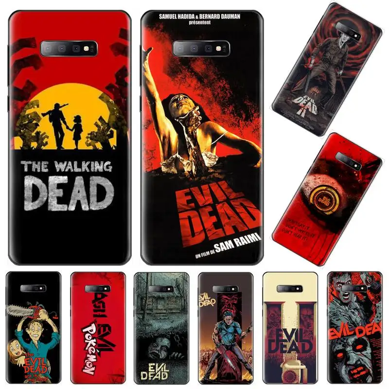 

art Evil Dead Book poster Phone Case For Samsung galaxy S 7 8 9 10 20 edge A 6 10 20 30 50 51 70 note 10 plus