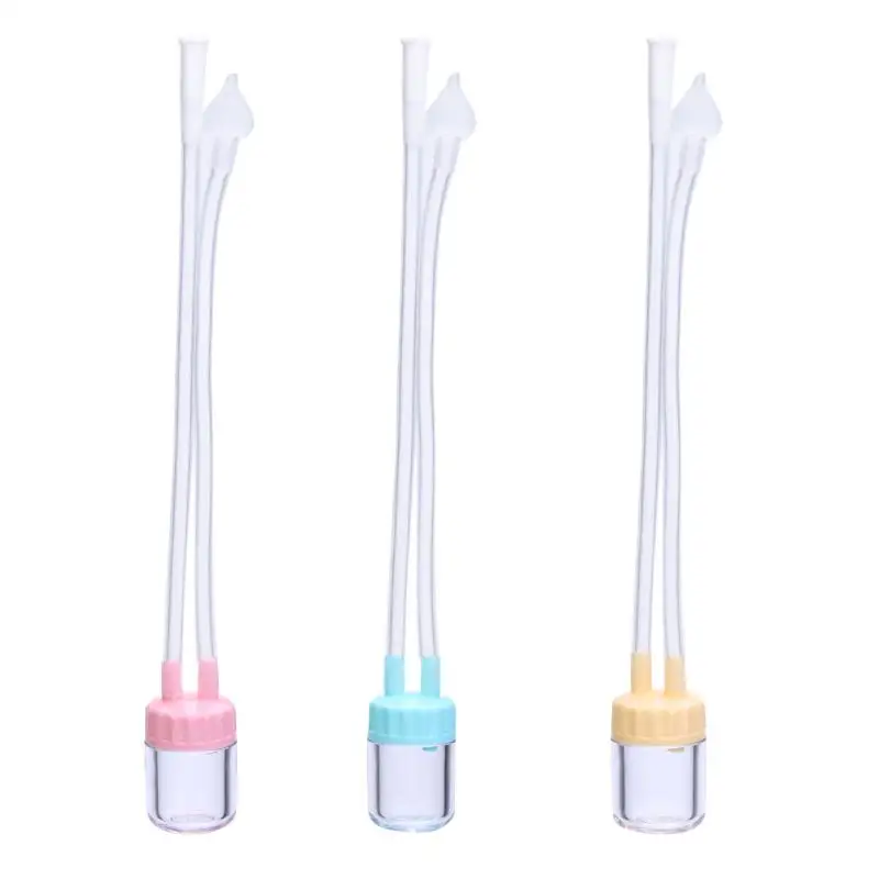 Newboen Baby Vacuum Suction Nasal Aspirator Safety Nose Cleaner Infantil Nose Up Aspirador Baby Care Infant Flu Protections - Цвет: As show