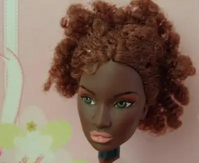 Крутая кукла голова костюм для 30 см женская кукла - Цвет: B Only the doll head