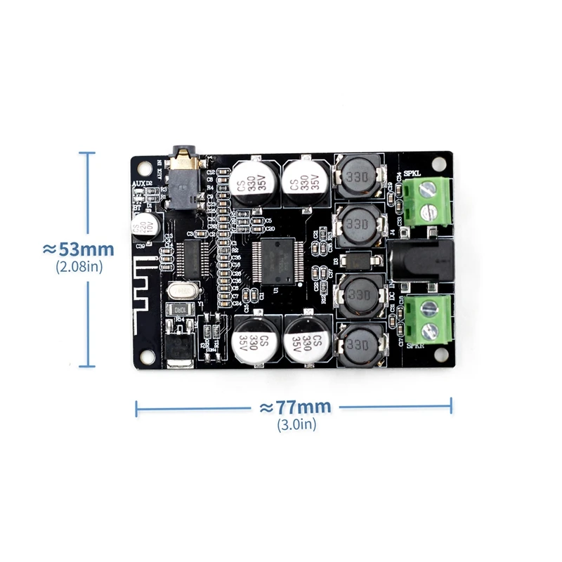 Vhm-307 Tda7492P Bluetooth приемник усилитель аудио доска 25Wx2 колонки Модифицированная музыка мини усилители Diy двухканальный