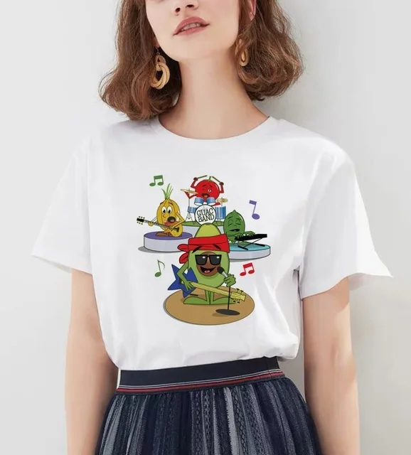 ZH-WTQ2334-White WVIOCE Kawaii авокадо футболка Новинка Harajuku ulzzang Женская футболка корейский стиль футболка модная короткий рукав Топ женские футболки - Цвет: ZH-WTQ2334-White