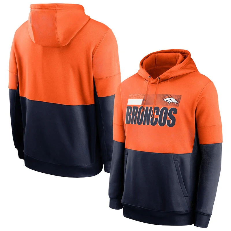 Sudadera con de Denver para hombre, jersey de fútbol con diseño de Broncos Sideline Impact Lockup Performance|Sudaderas con capucha y sudaderas| - AliExpress