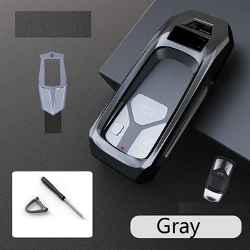 

Fashion Remote Smart Key Cover Key Case For Audi A4 Allroad B9 Q5 Q7 TT TTS 4M 8S 2016 2017 2018 Accessories