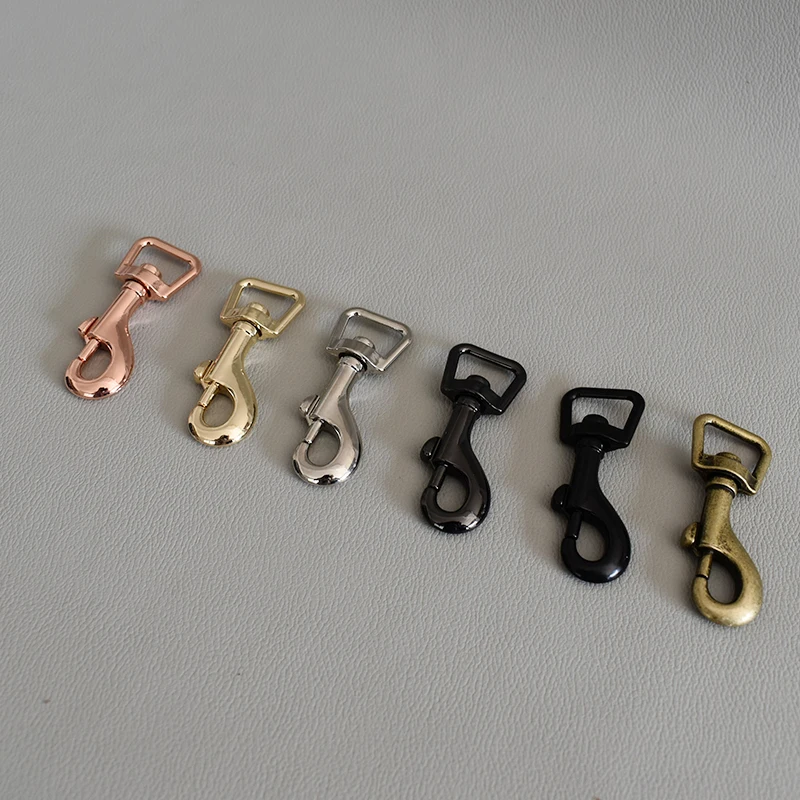 

50 pcs/lot 15mm Metal Lobster Claw Clasps for Paracord dog cat leash buckles durable and strong Zinc Alloy Swivel Clasp