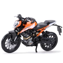 

Bburago 1:18 KTM 250 Duke Die Cast Vehicles Collectible Motorcycle Model Toys