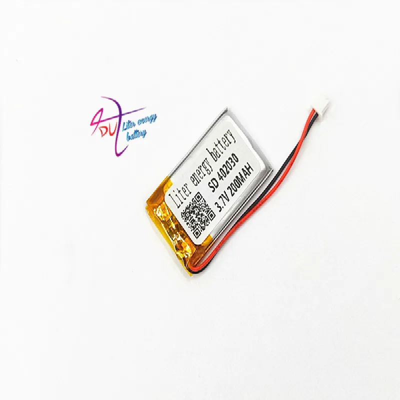 JST ZH 1,5 мм 2p 402030 3,7 V 200mAh литий-полимерный перезаряжаемый аккумулятор литий-полимерный с для Mp3 вluetooth GPS камера электронная часть