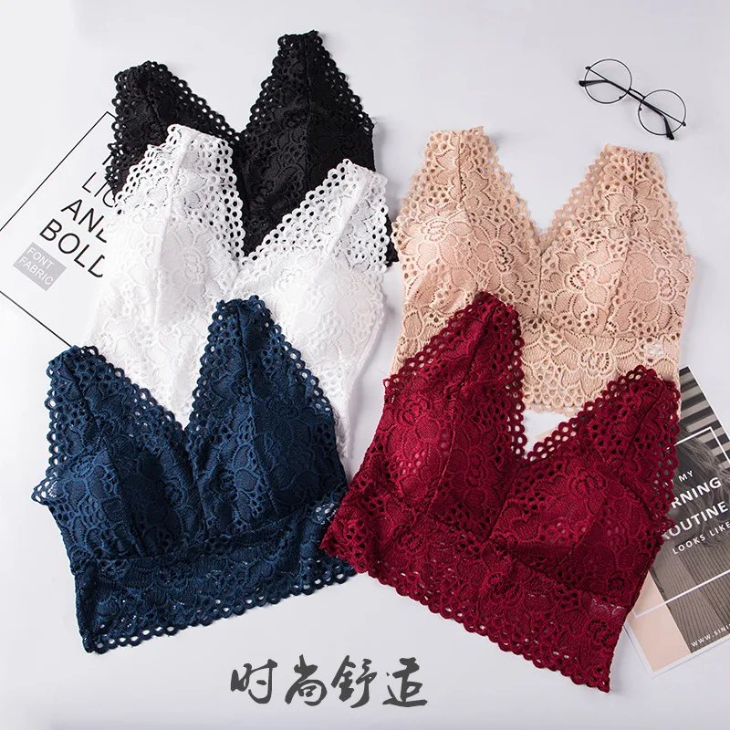 3D Sexy Lingerie Seamless Sport Bra Top Bra Push Up Bralette Brassiere Women Underwear sunflower V-neck lace women lingerie bra