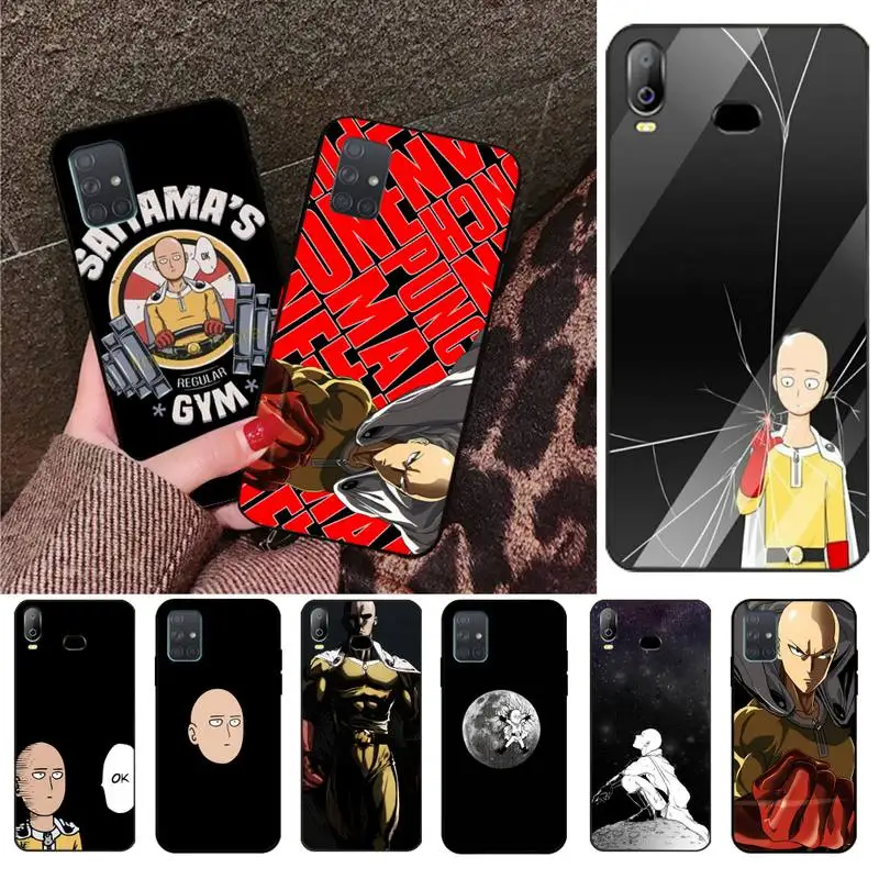 Аниме отбеливатель One Punch Man новое поступление черный чехол для мобильного