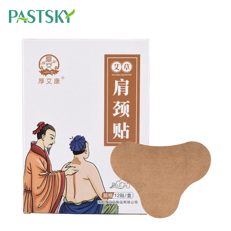 

12/60/120Pcs Neck Moxibustion Plaster Moxa Therapy Knee Patch Wormwood Extract Medical Spur Plaster Knee Joint Ache Leg Pain