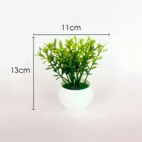 Mini Artificial Aloe Plants Bonsai Small Simulated Tree Pot Plants Fake Flowers Office Table Potted Ornaments Home Garden Decor 3