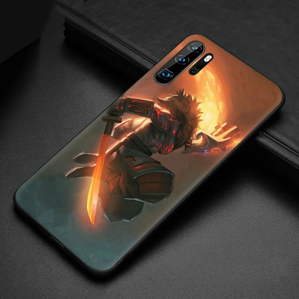 Dota 2 логотип мягкий силиконовый чехол для телефона huawei P8 P9 P10 P20 P30 Lite Mini Pro P Smart Z Plus - Цвет: B3