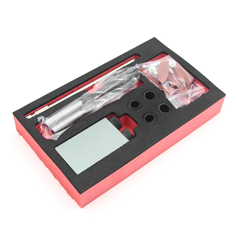 35PCS Dual Pocket Hole Jig Kit 6/8/10mm 15 Angle Adapter for Woodworking Guide Drilling Holes Guide Dowel Jig single Wood Tools 35PCS Dual Pocket Hole Jig Kit 6/8/10mm 15 Angle Adapter for Woodworking Guide Drilling Holes Guide Dowel Jig single Wood Tools