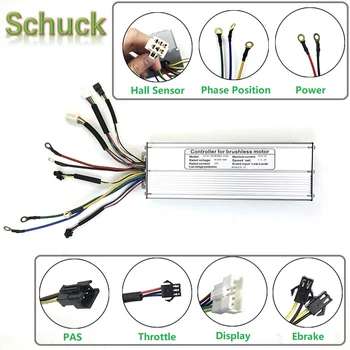 

Schuck Ebike Bicycle KunTeng KT Controller 56-90V 50A 18 Electric Bicycle Accessories parts with KT Controller