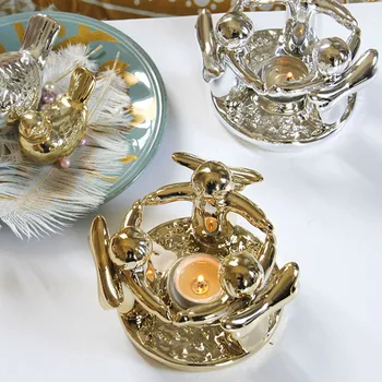 

Essential Oil Incense Aroma Lamp Diffuser Candle Furnace Tea Light Holder White