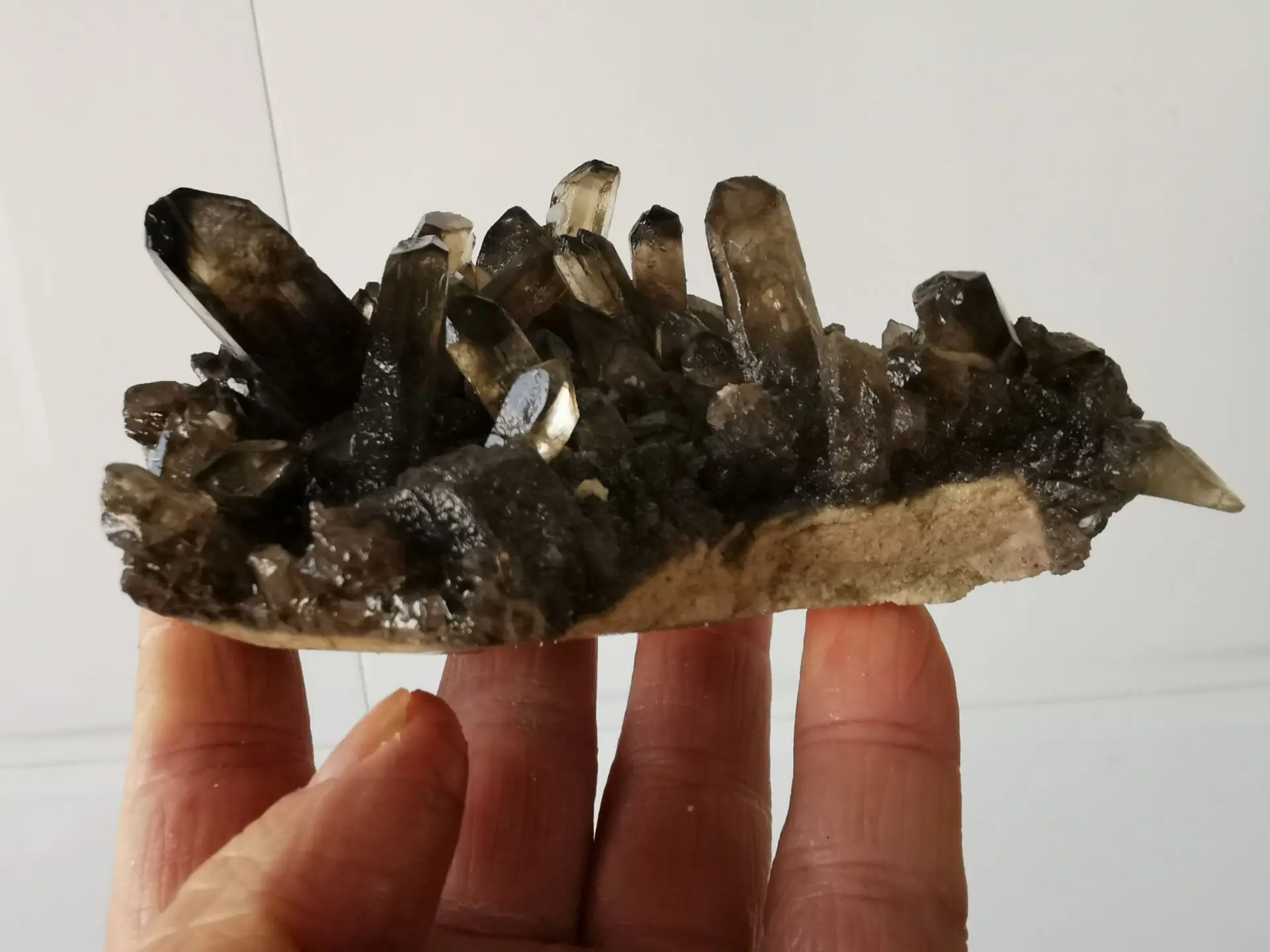 

287g Natural Smokey Quartz Crystal Cluster Rock Specimen
