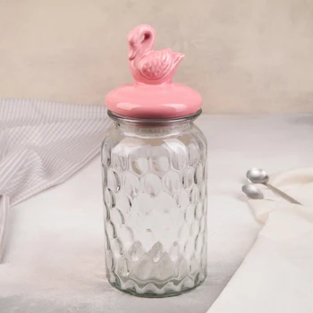 

Bank for bulk products "Swan", 1 l, 11 × 27 cm