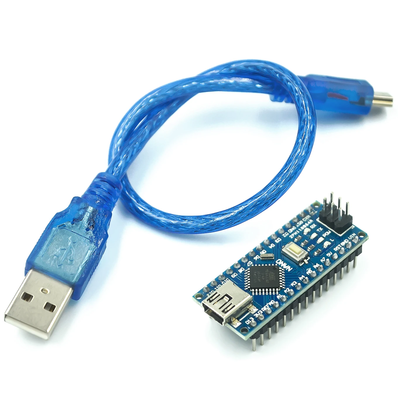 【KAMDSS015】MINI USB Nano V3.0 ATmega328P CH340G 5V 16M Micro-controller ...