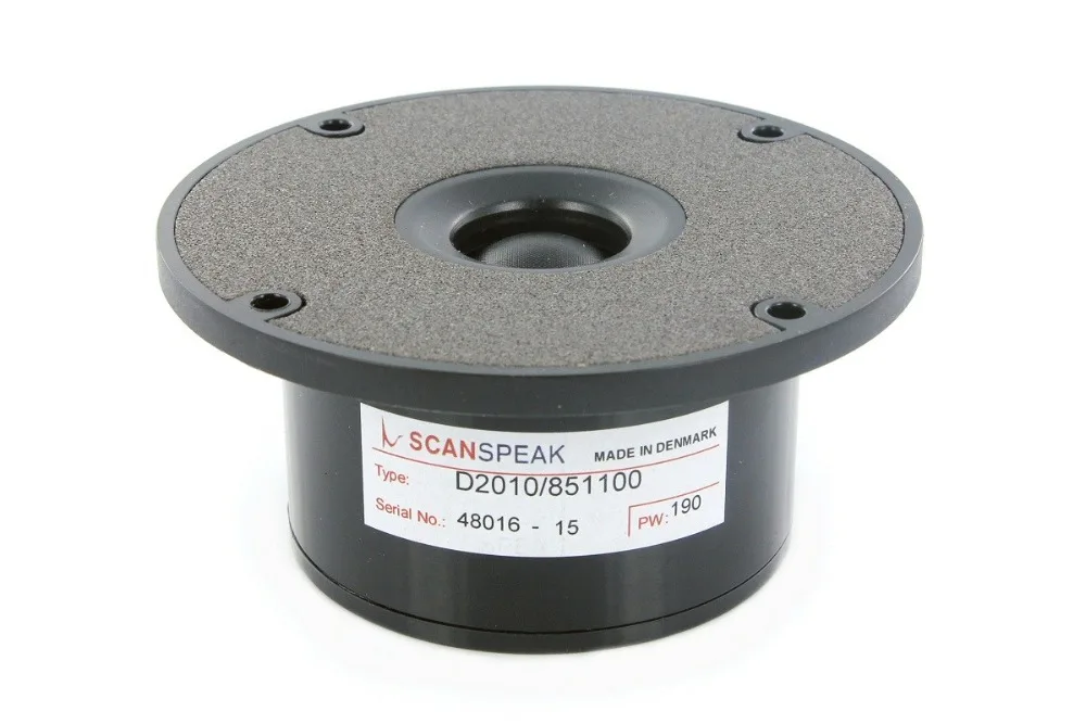 2 шт. SCAN-SPEAK 0,75 ''дюймовый твитер D2010/8511 00 8 Ом 89 дБ 150 Вт