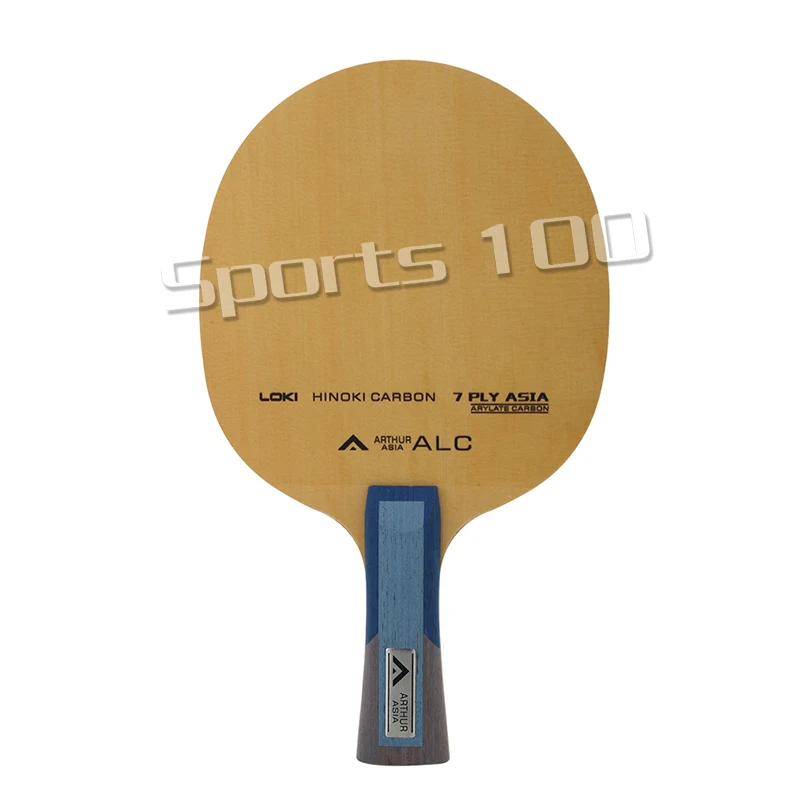 

LOKI Arthur ASIA ALC Table Tennis Blade Professional 7 Ply Hinoki Carbon Ping Pong Blade Fast Attack Arc Table Tennis Racket