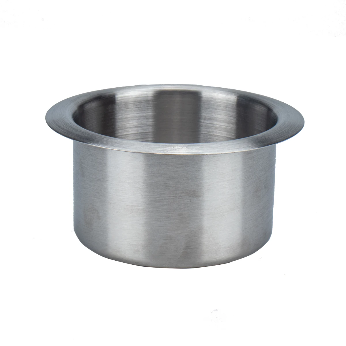 

80mm*56mm 1Pcs RV Drop-in Cup Holder Stainless Steel for Car Truck Poker Table Accessories Sofa Boat RV Couch