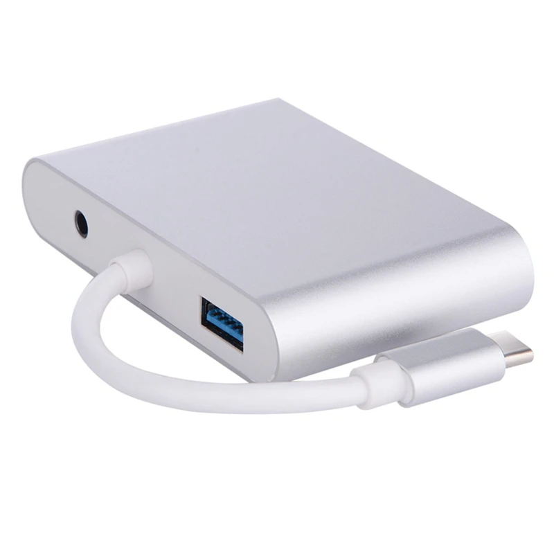 Usb type C к Hdmi Vga Usb 3,0 адаптер для зарядки конвертер Usb-C 3,0 концентратор адаптер для Macbook Pro Pixel huawei Mate10 samsung S9