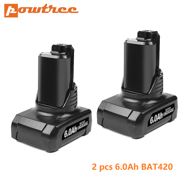 3000/6000mAh 10.8V/12V BAT420 Replacement Battery for Bosch BAT411 BAT412A BAT413A 2607336013 2607336014 Li-ion Battery