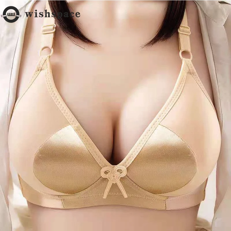 

Big Yards Thin Section Prevent Sagging Side Vice Breast Beauty Come Back Without Magnetic Rims Sexy Underwear Bra Ladies Bra