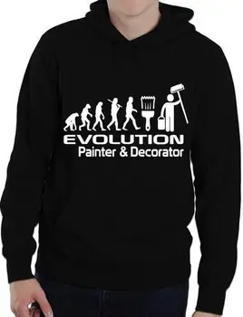 

Evolution Of Painter and Decorator Funny Mens Ladies Hoodie Gift Size S-XXL