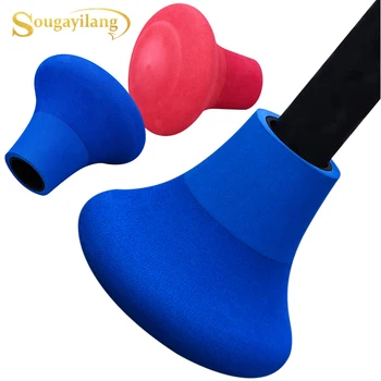 

Sougayilang Red/Blue Fishing Rod Support Equipment ABS Material Non-slip Fishing Belly Top Holder Pole Bracket Fishing Tackle