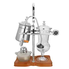 Нержавеющая сталь кофеварка с сифоном бельгийский Королевский баланс вакуумная Кофеварка пивной чай заварник для чая кофе машинный фильтр набор