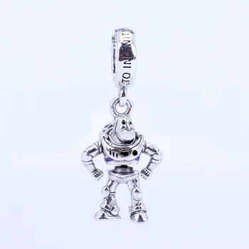 

Original 925 Sterling Silver Charm Innovative Astronaut Pendant Fit Pandora Women Bracelet & Necklace Diy Jewelry