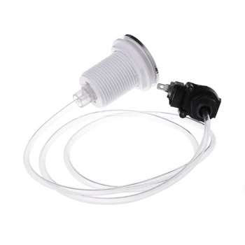 

Garbage Waste Disposal Self-Lock Air Switch Push Button + Pneumatic Air Hose Kit Drop shipping