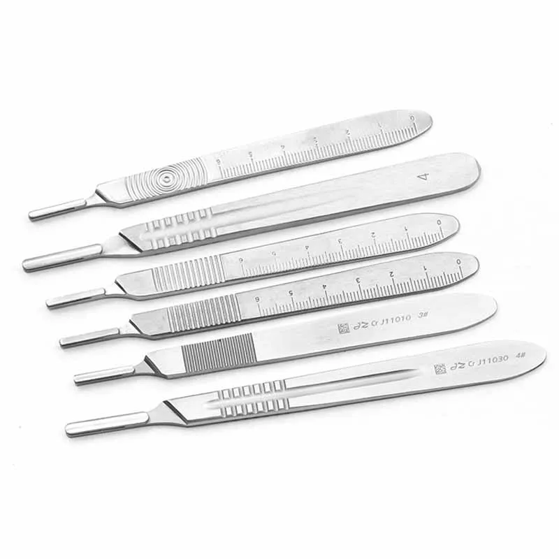 Stainless-Steel-Knife-Handle-Blade-Holder-Titanium-Surgical-Knife-Handle-Cosmetic-Surgery-Tool-Handle (2)