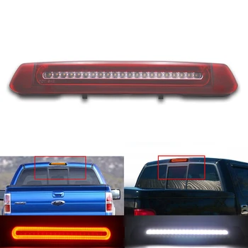 

DOT & SAE Approved Red Lens 3rd Third LED Brake Light Tail Lamp For 04-08 Ford F-150 Pickup Truck