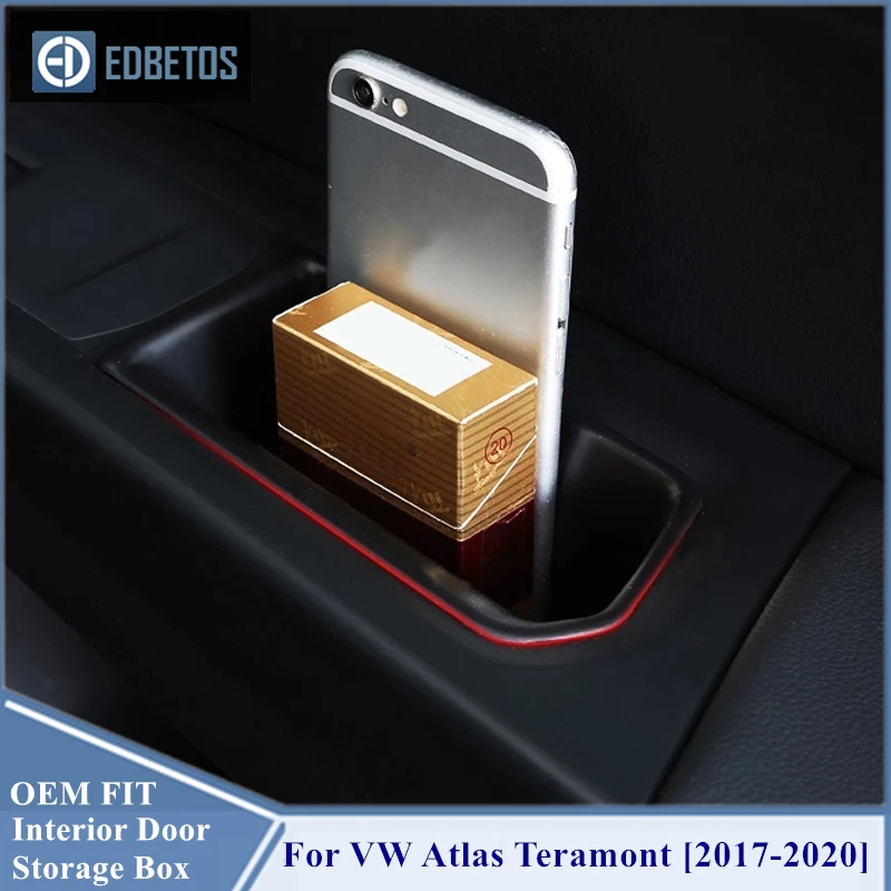 Для Volkswagen VW Atlas Teramont 2017 2018 2019 2020 внутренняя дверная ручка бочка для хранения