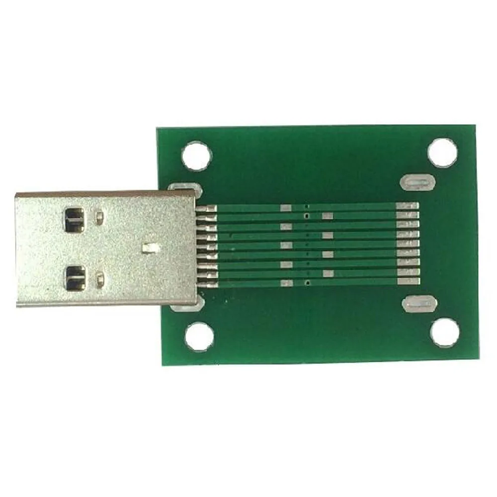 5 шт. USB3.0 штекер с печатной платой мужской разъем провода тестовое приспособление