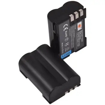 

DSTE 2pcs PS-BLM1 BLM-1 Battery for Olympus C-5060 C-7070 C-8080 E-3 E-30 E-300 E-500 E-510 Camera
