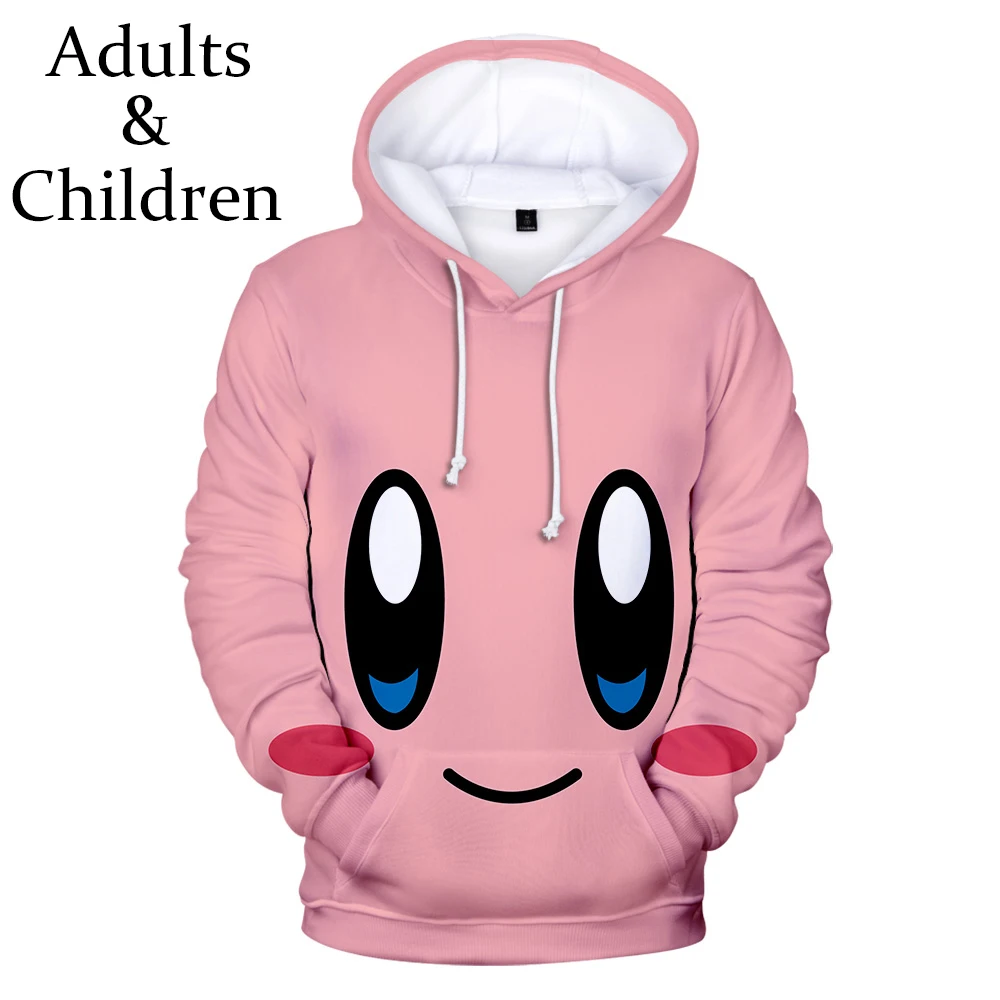 3D Hoodies Print kirby Hoodie Men Sweatshirt Women Harajuku Kids pink Pullovers Casual Hot sale kirby 3D boys girls Hooded 3D Hoodies Print kirby Hoodie Men Sweatshirt Women Harajuku Kids pink Pullovers Casual Hot sale kirby 3D boys girls Hooded