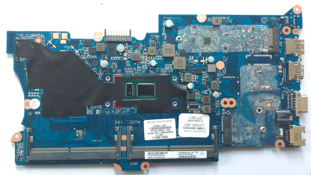 

SHELIDA0X8BMB6F0 For HP ProBook 430 G5 440 G5 Notebook Motherboard CPU I5 8250U 100% Test Work L01039-001 L01039-601