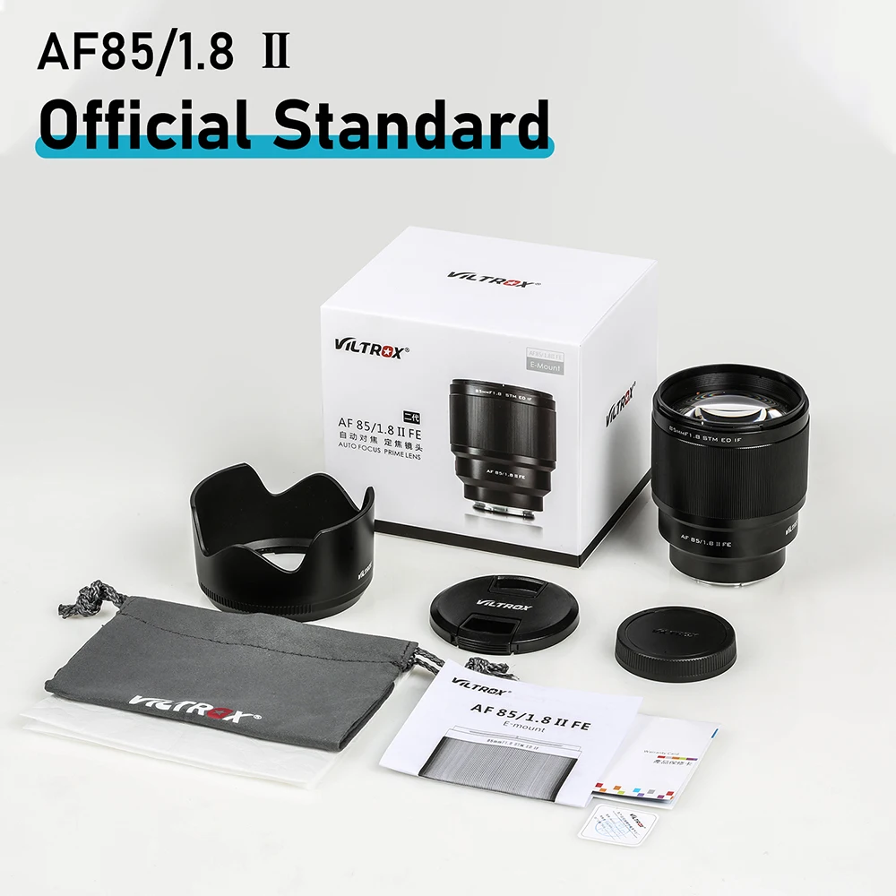VILTROX AF 85mm F2 EVO FE レンズ フルサイズ Sony Eマウント用 大