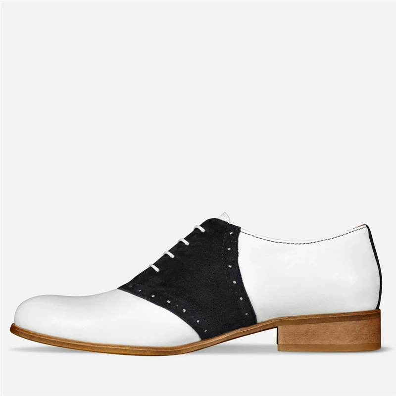 Women's Flats Oxfords Genuine Leather Sneakers Brogues Vintage Spring Handmade Autumn Laces Shoes Woman Spring Summer